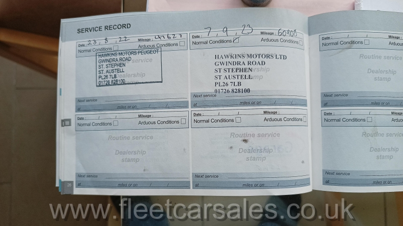 peugeot service book